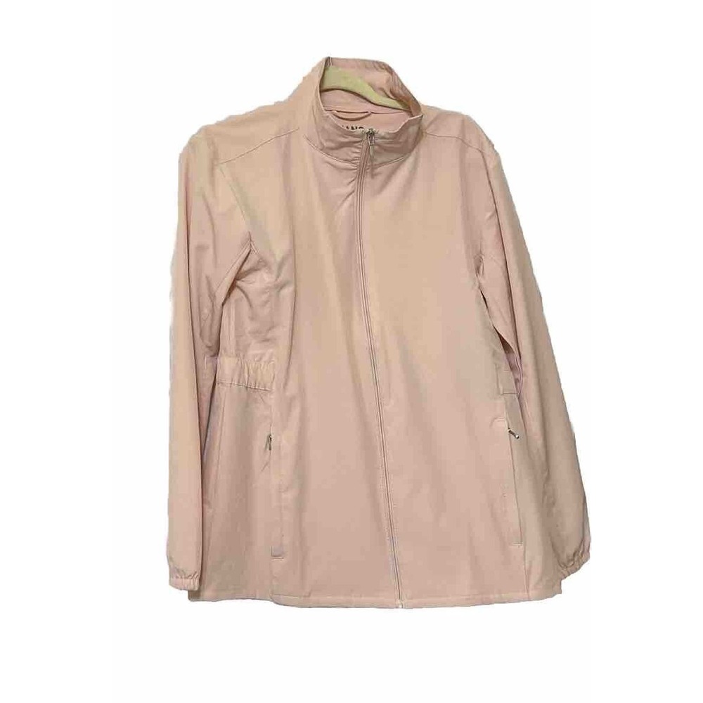 Hang Ten Womens Hybrid Jacket Stretch Lightweight Peach Color Size M Zip Up